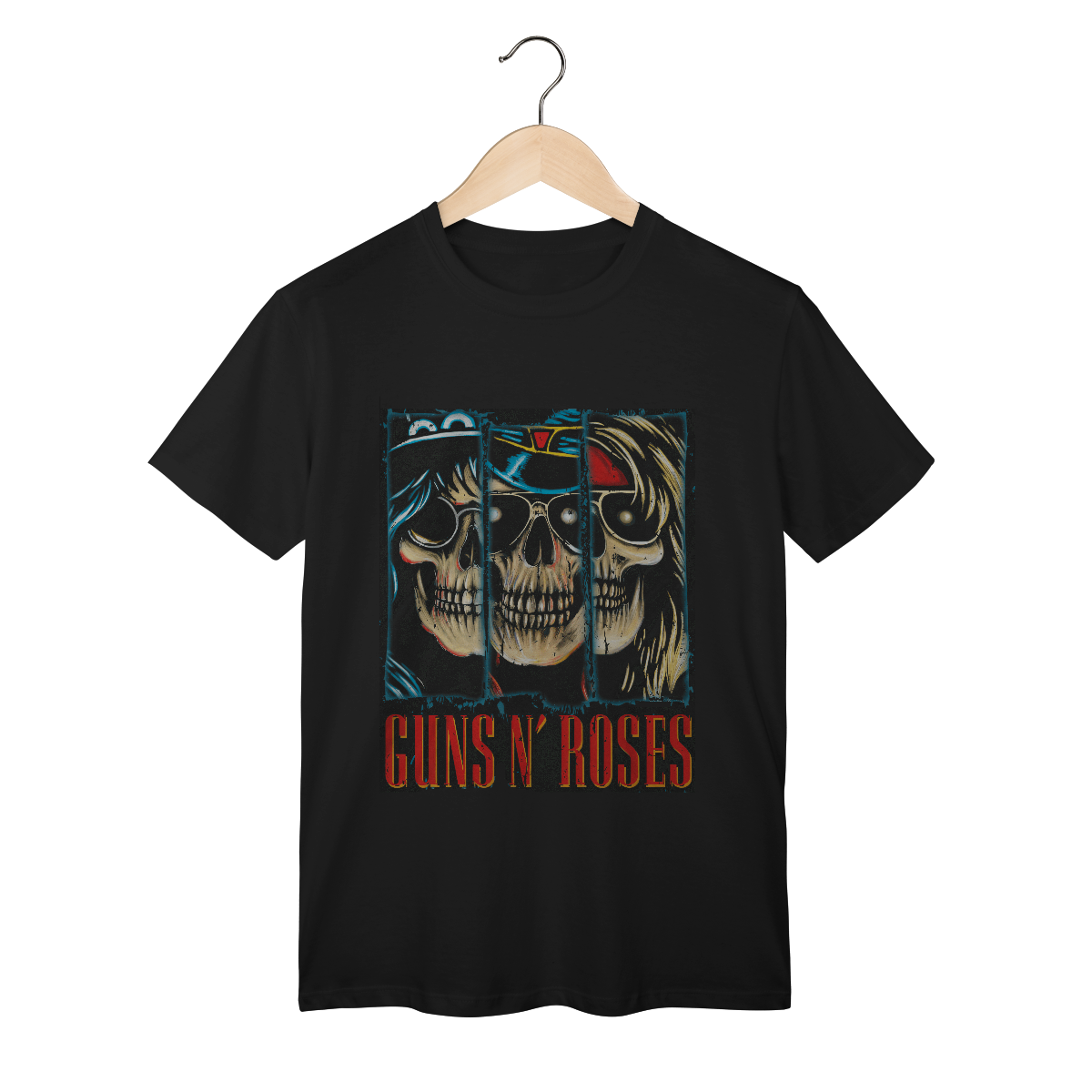 Camiseta - Guns N' Roses - Caveiras
