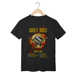 Camiseta - Guns N' Roses Brasil 2026