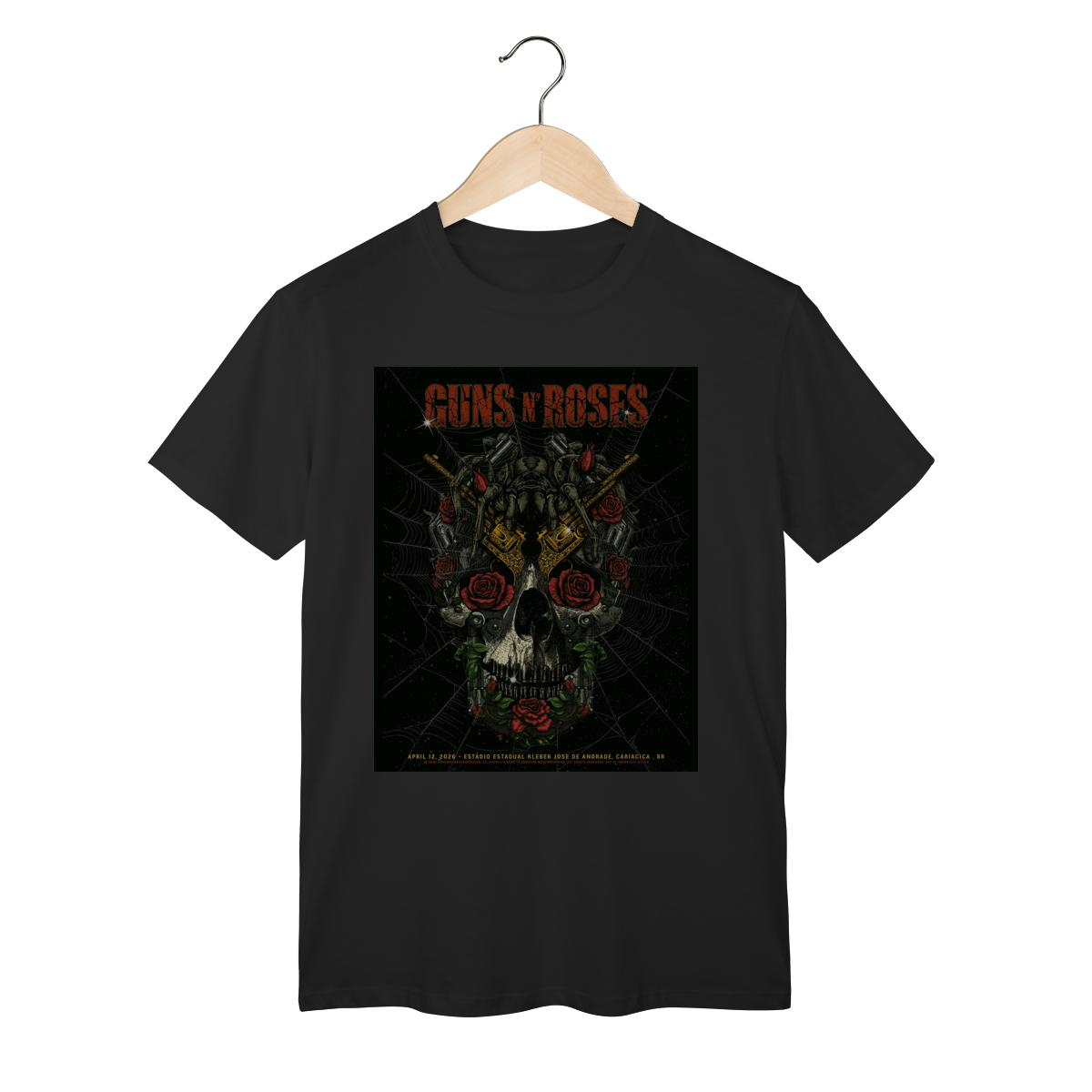 Camiseta - Guns N' Roses Cariacica 2026