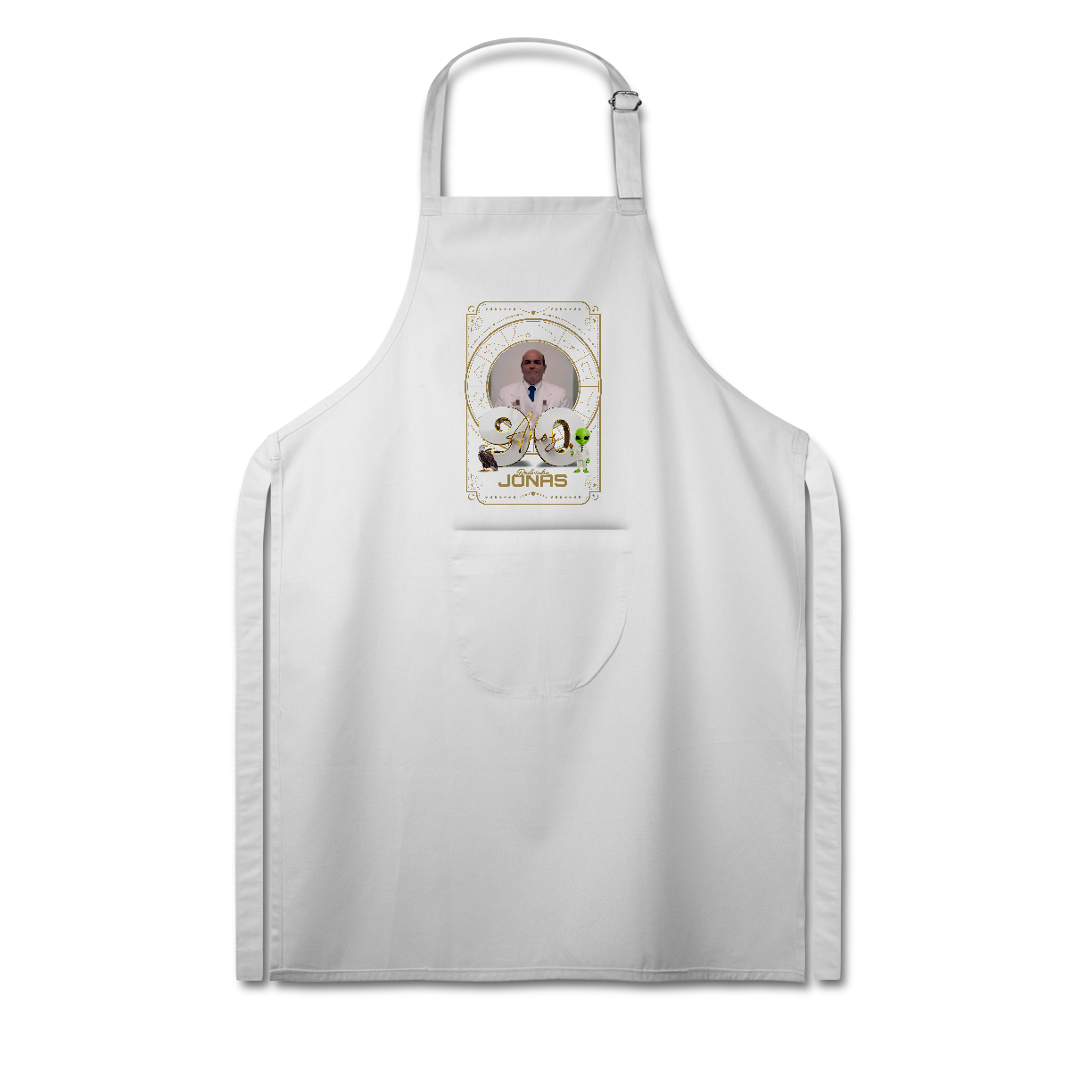 Nome do produto: Avental 90 Anos Padrinho Jonas