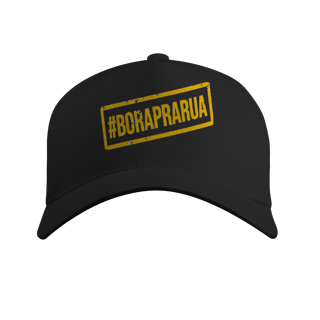 Boné frente em sarja e tela traseira #boraprarua