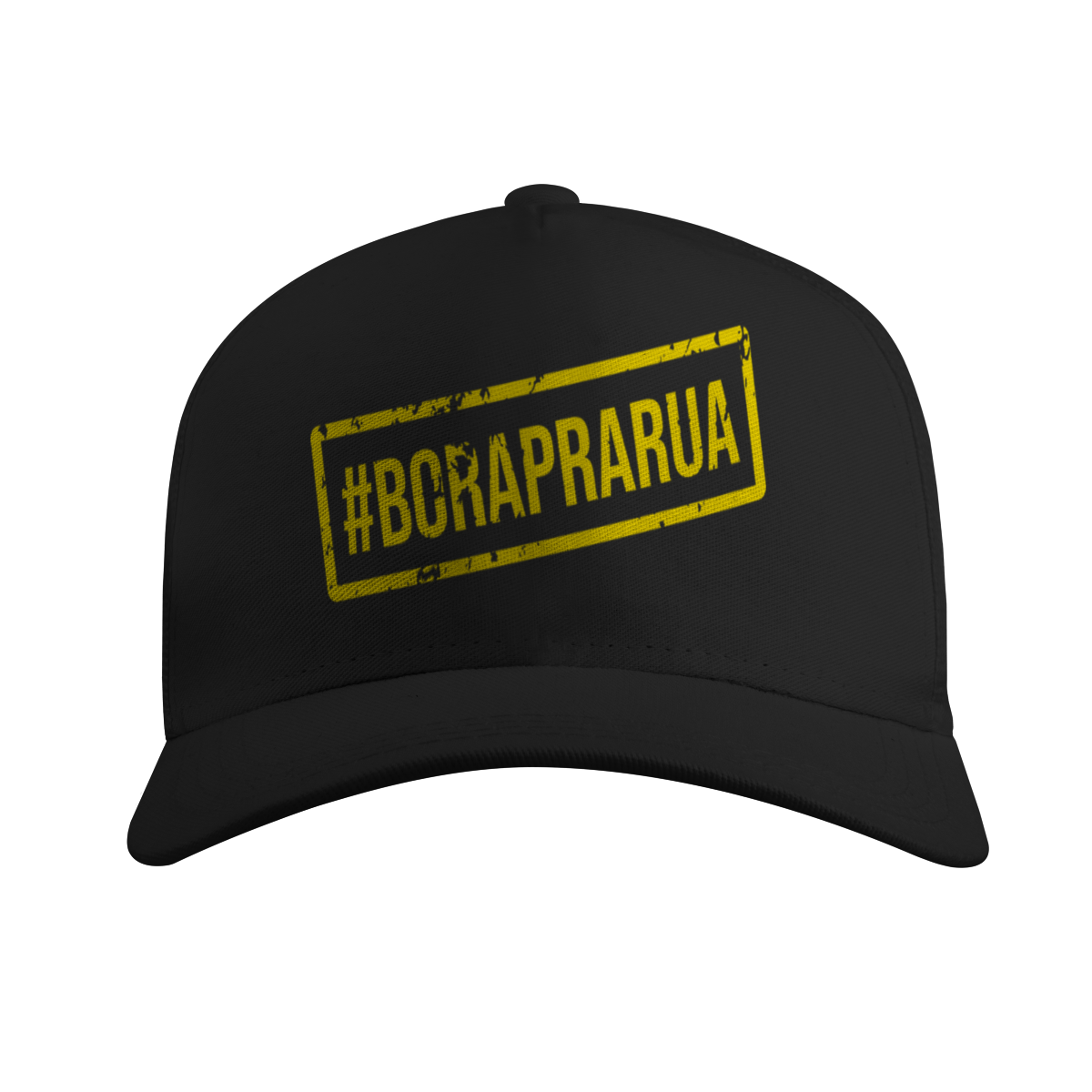 Boné em tecido e tela traseira #boraprarua