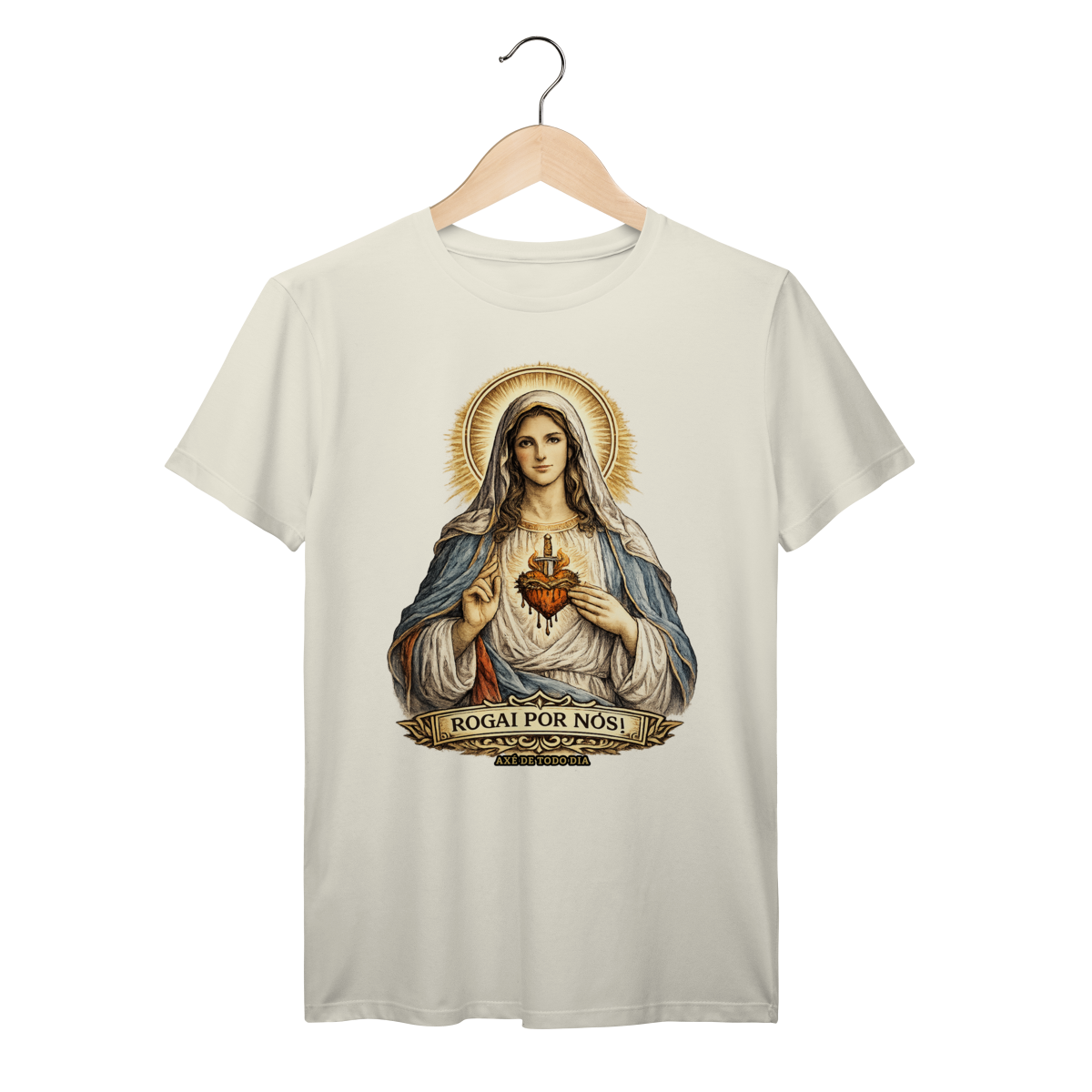 Camiseta Sagrado Coração de Maria