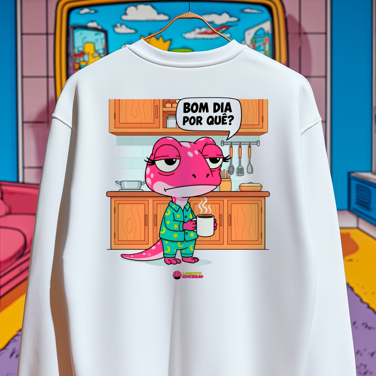 Moletom - Bom dia por quê?