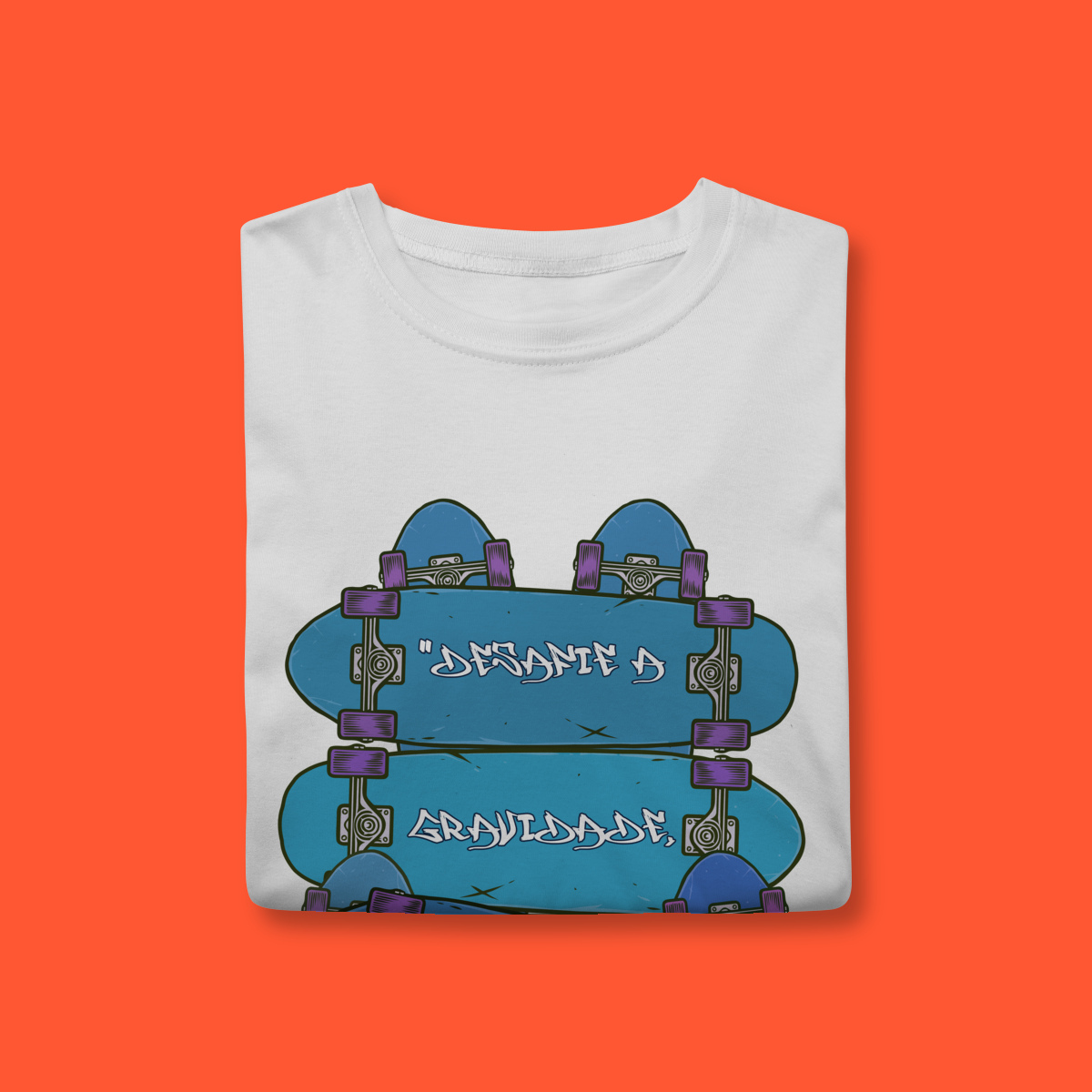Nome do produto: Skate - T shirt