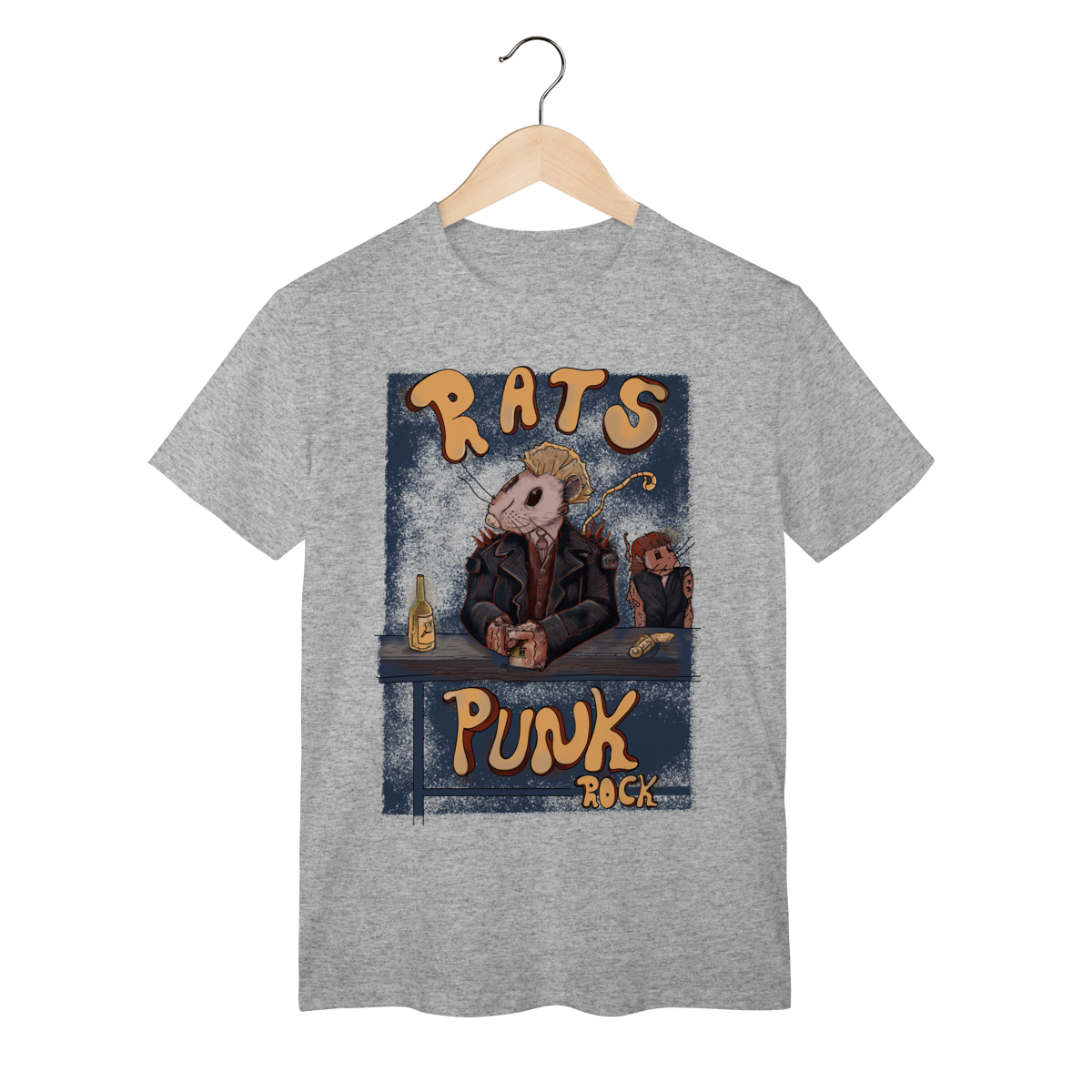Nome do produto: Rats Punk Rock - Tshirt
