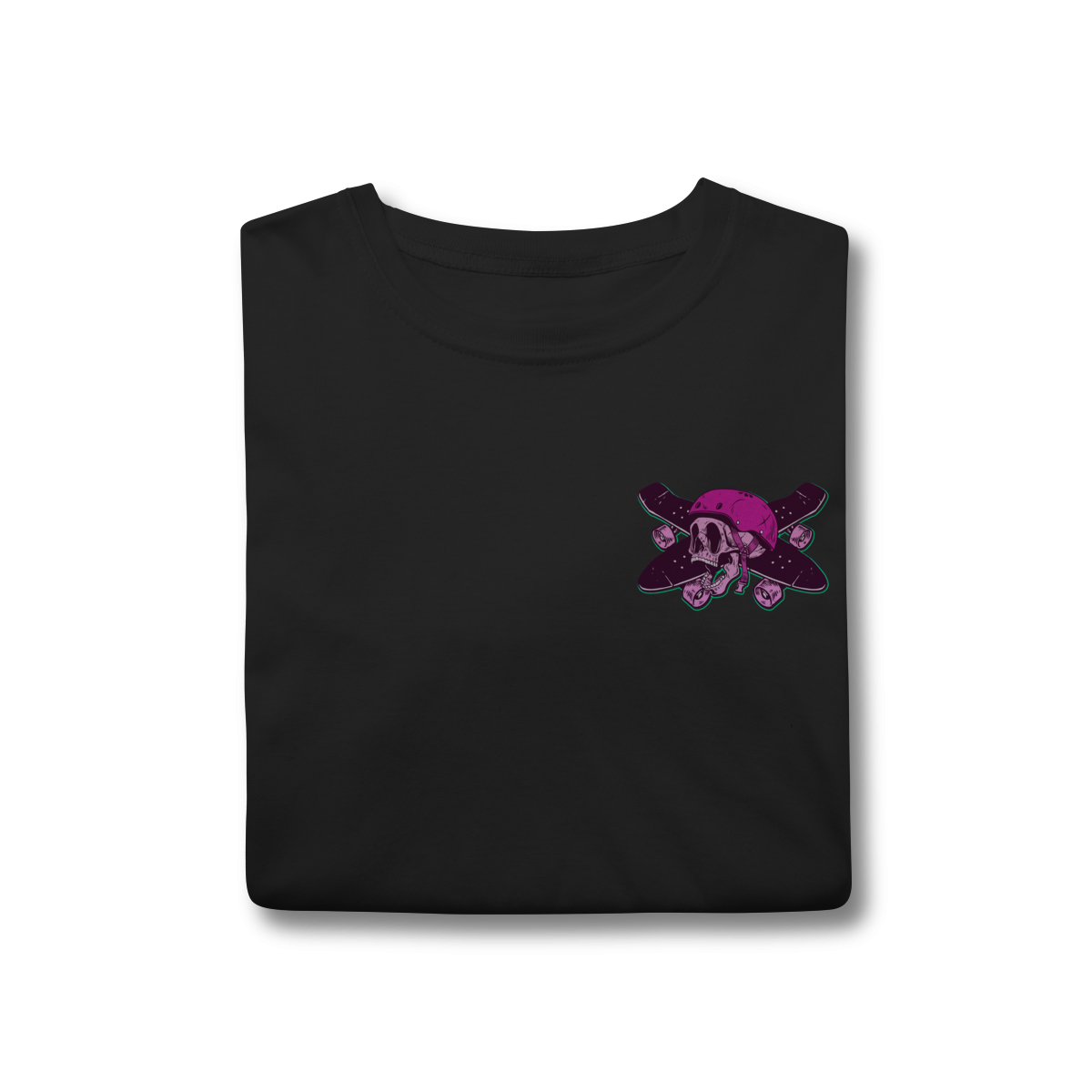 Skull - skate - Tshirt