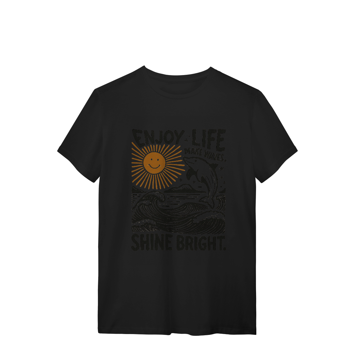 Camisa T-Shirt Quality Enjoy Life