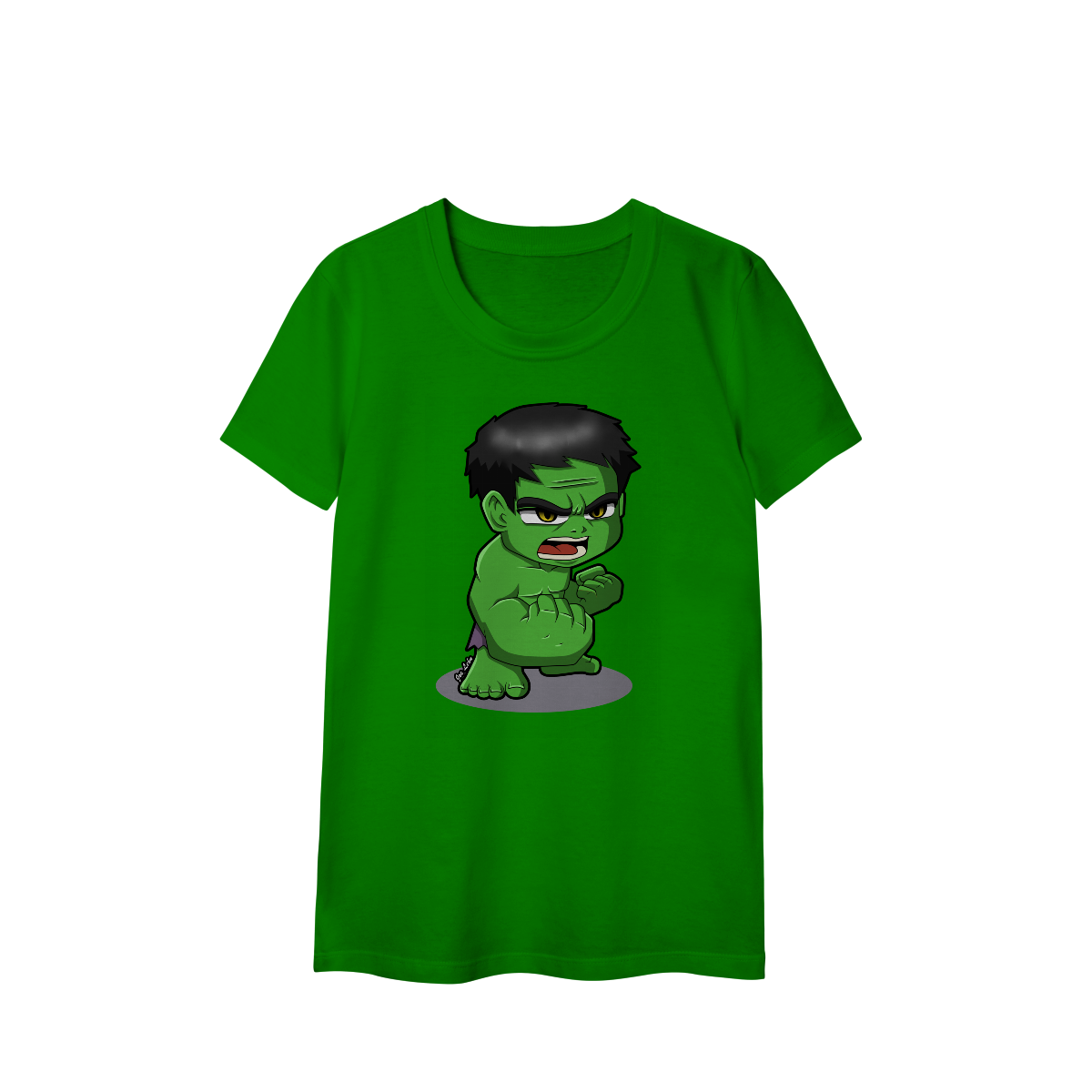 Camisa Baby Long Classic Hulk Esmaga