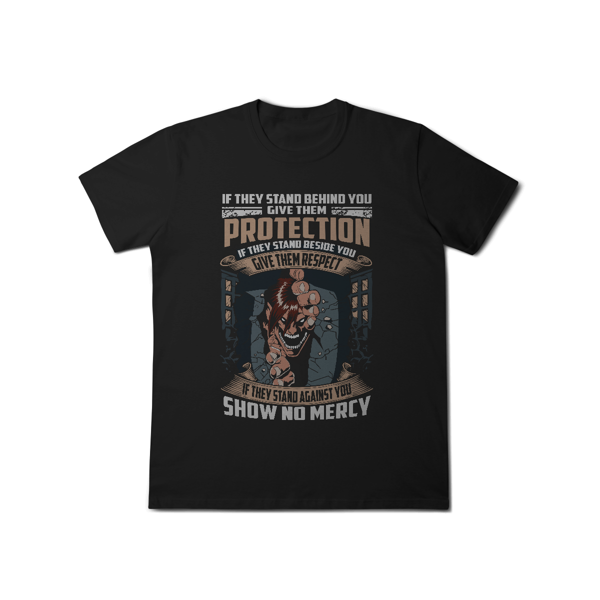 Camisa T-Shirt Classic Titan de Atack VS Muralha