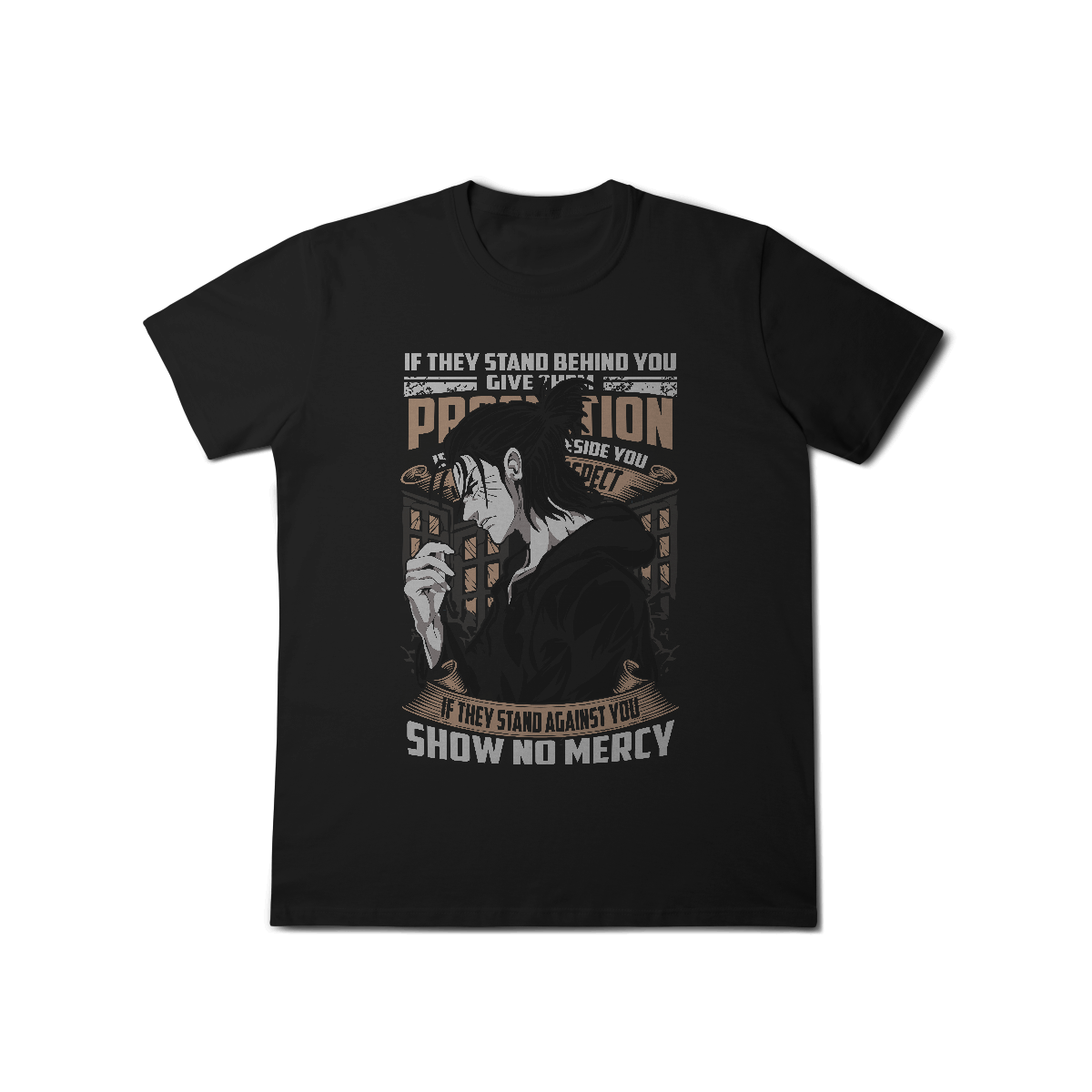 Camisa T-Shirt Classic Eren Enfurecido Attack on Titan