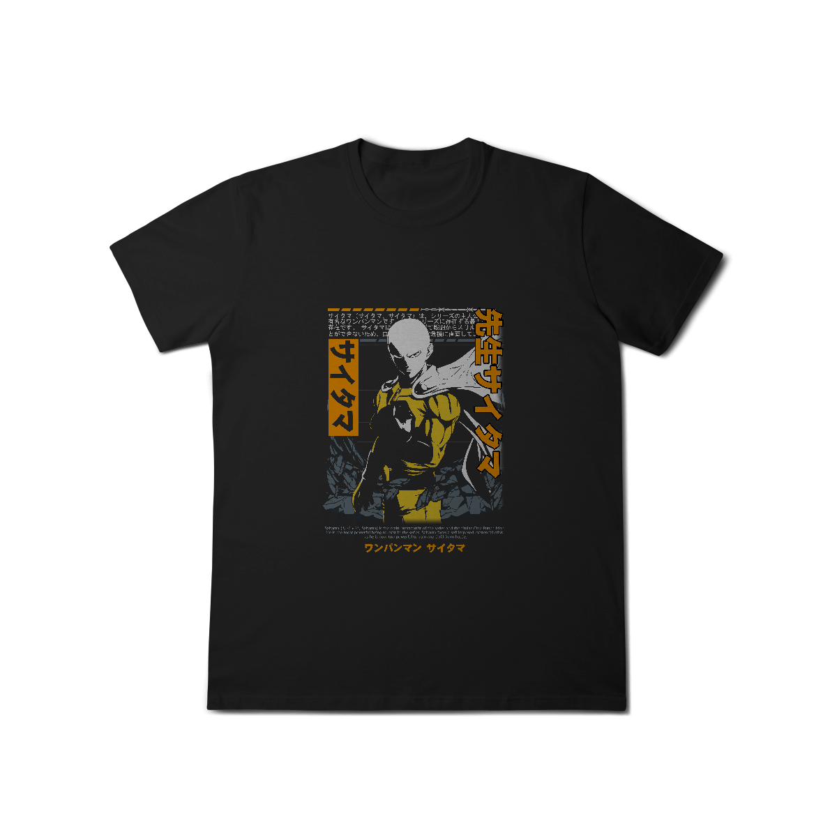 Camisa T-Shirt Classic O Poderoso Saitama One Punch Man