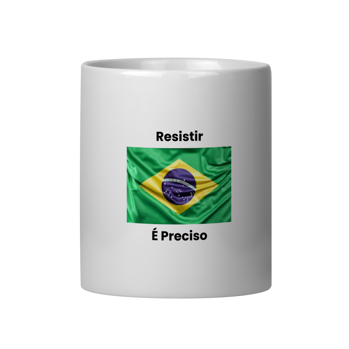 Caneca Resistir é preciso 