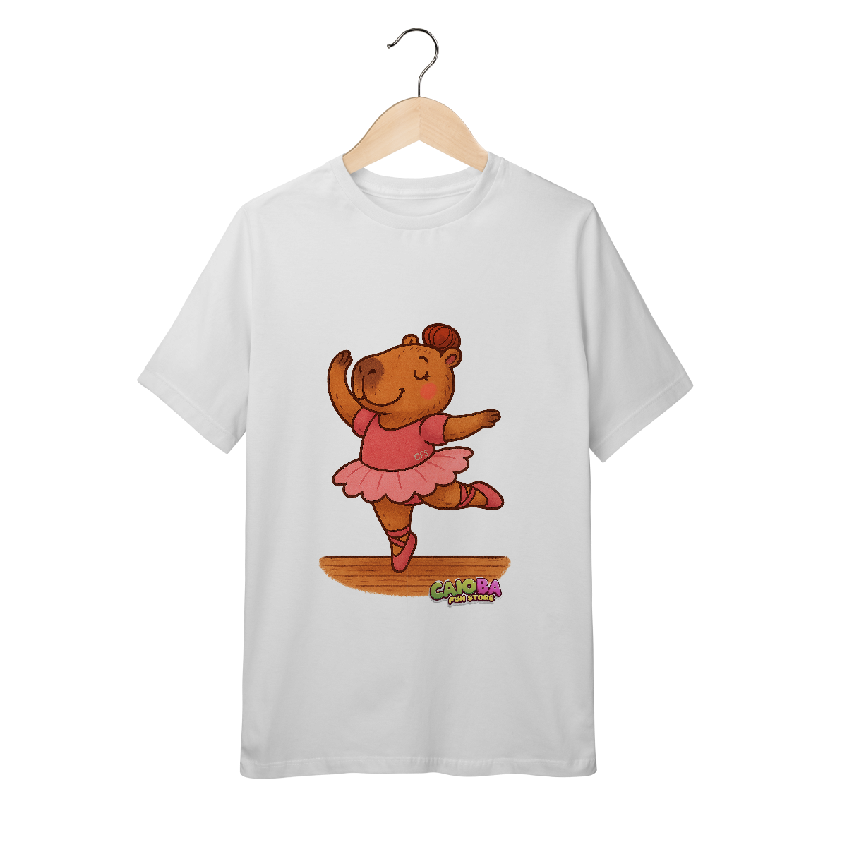 Camiseta Capivara Bailarina - Juvenil