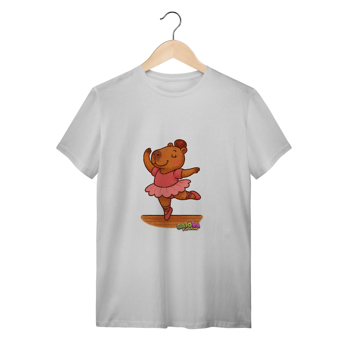 Camiseta Capivara Bailarina - Adulto