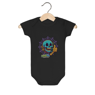 Body Infantil Caveira Colorida Divertida