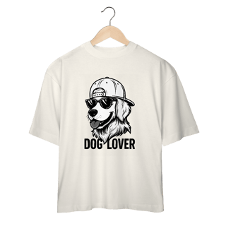 Camiseta Oversized Doglover – Golden Retriever
