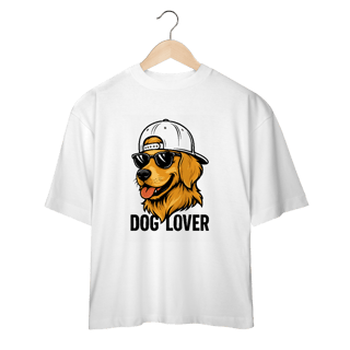 Camiseta Oversized Doglover – Golden Retriever