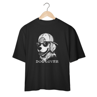 Camiseta Oversized Doglover – Golden Retriever