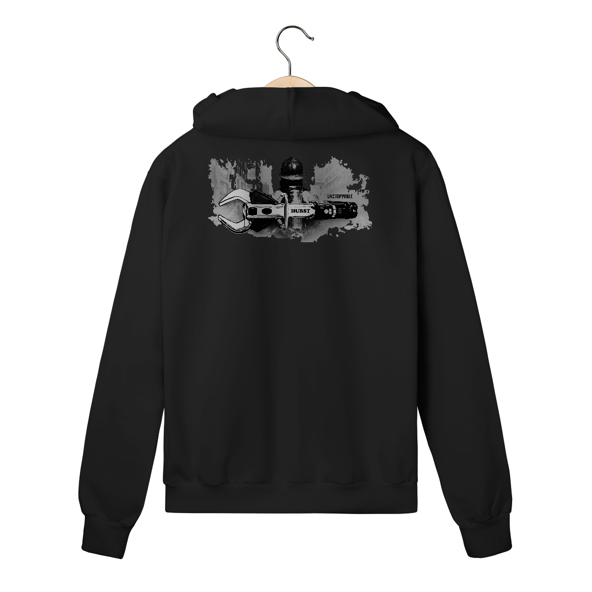 UNSTOPPABLE — O Poder do Resgate (Moletom Prime Com Zíper)