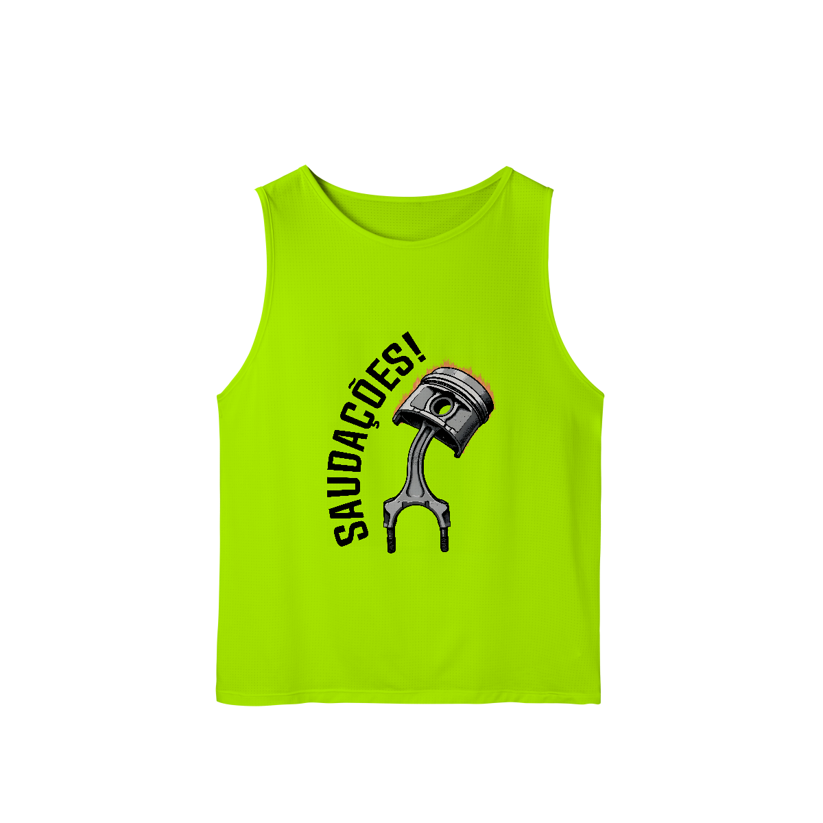 Saudações da Biela - Regata Masc Sport Dry UV - STT002