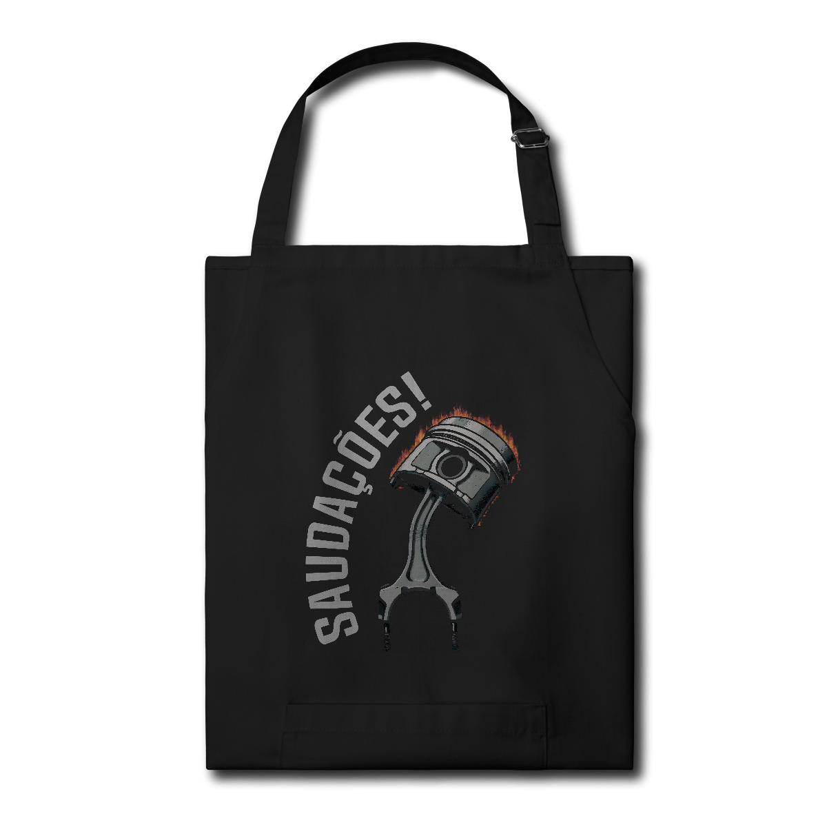 Saudações da Biela - Avental Brim - STT002