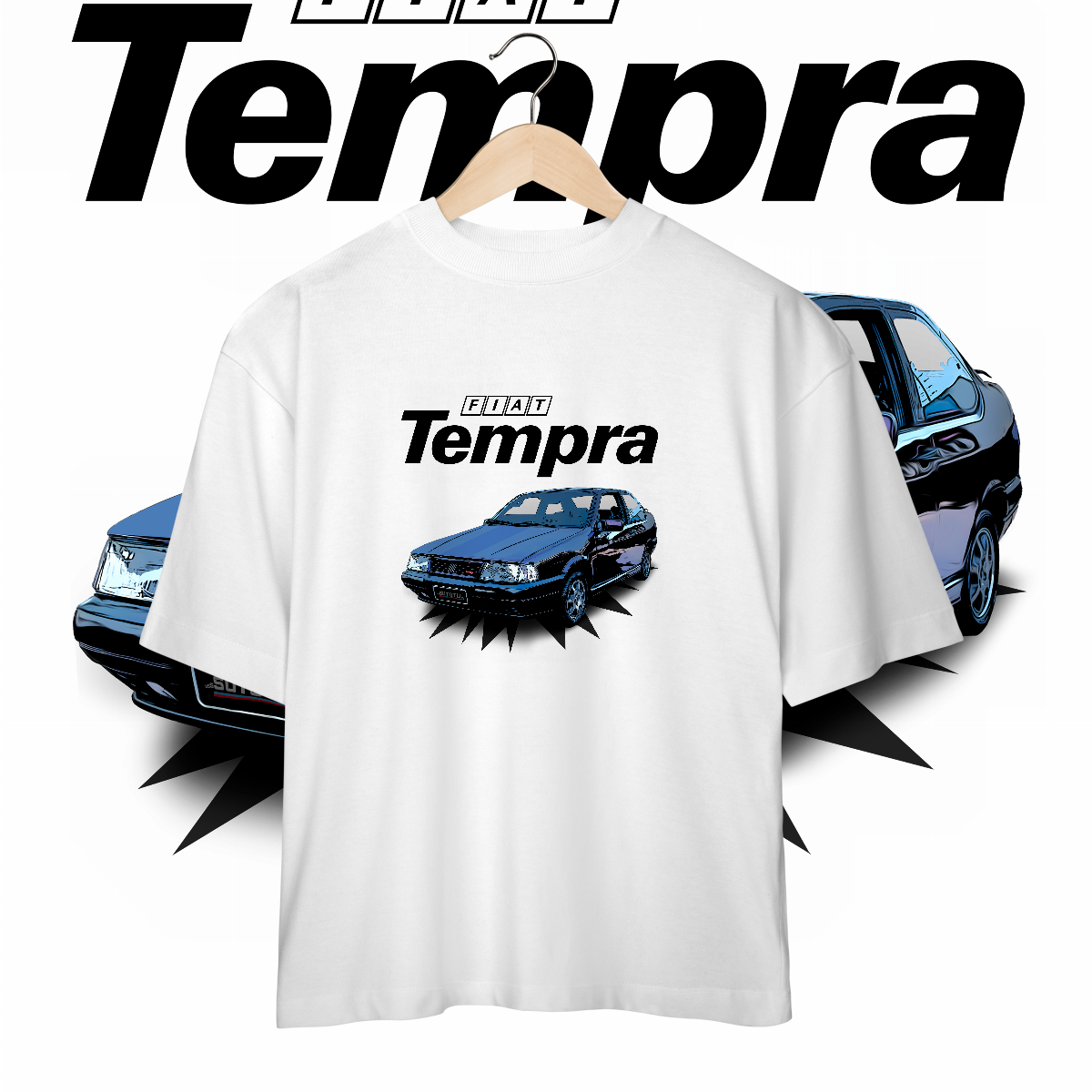 Camiseta Oversized - Tempra de Revista - STT005