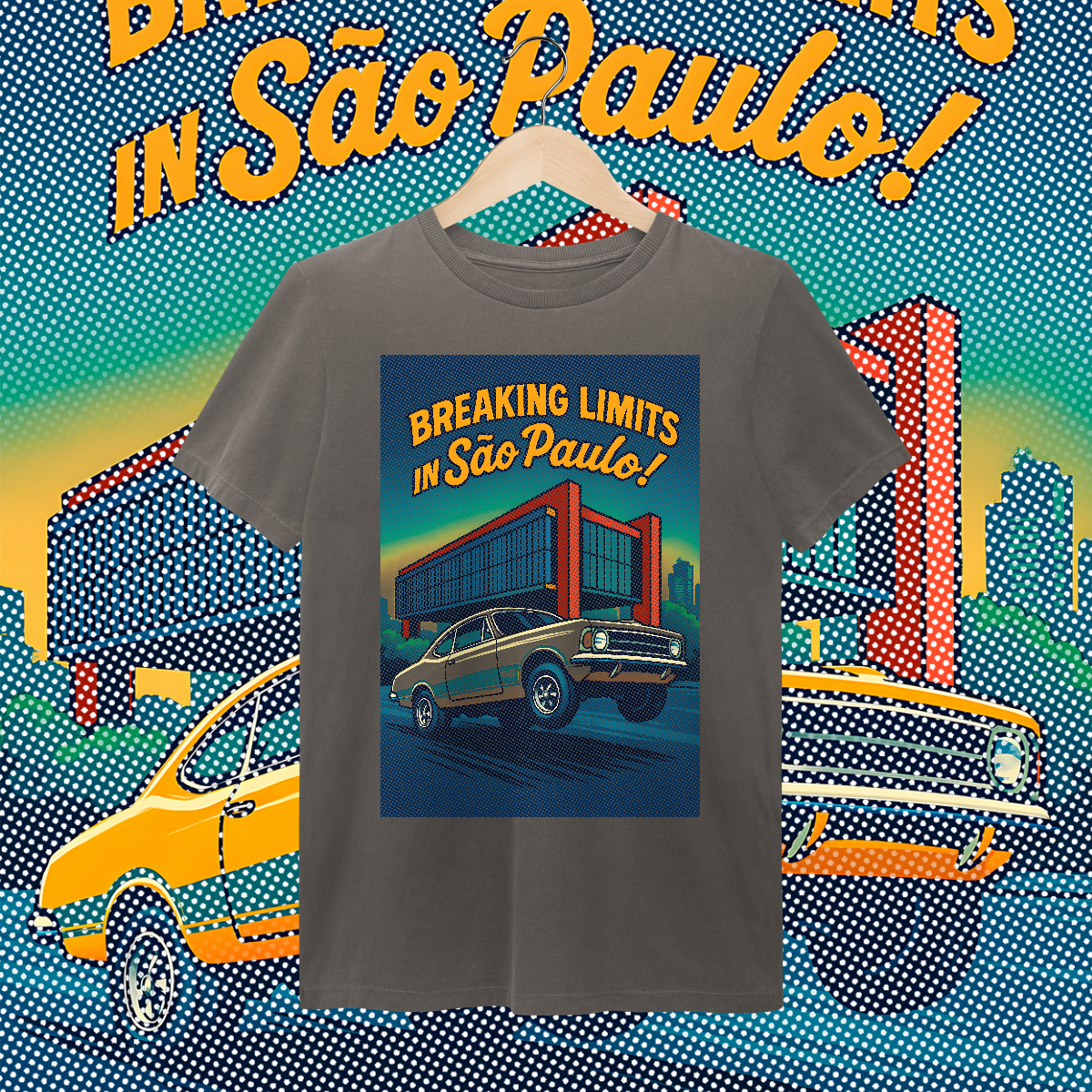 Camiseta Estonada - Breaking Limits in São Paulo - STT006