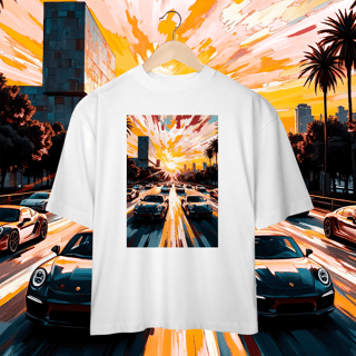 Camiseta Oversized - Comboio na 23 - STT009