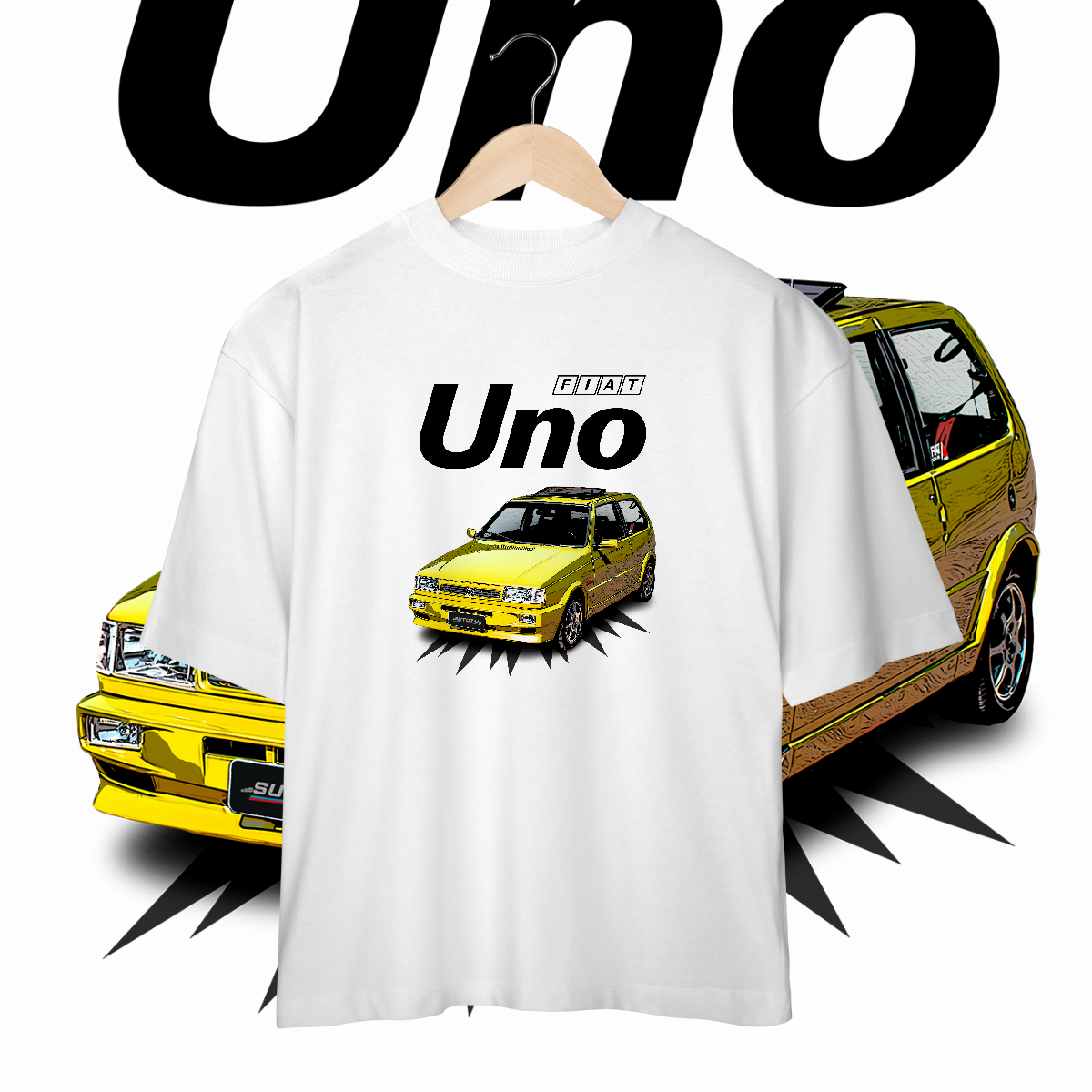 Camiseta Oversized - Uno de Revista - STT010