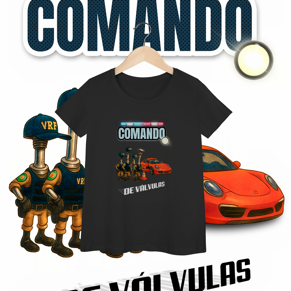 Baby Look Long Prime - Comando... de Válvulas - STT011