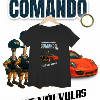 Baby Look Long Prime - Comando... de Válvulas - STT011