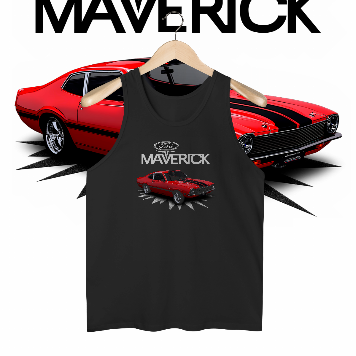 Regata Masculina - Maverick de Revista - STT016