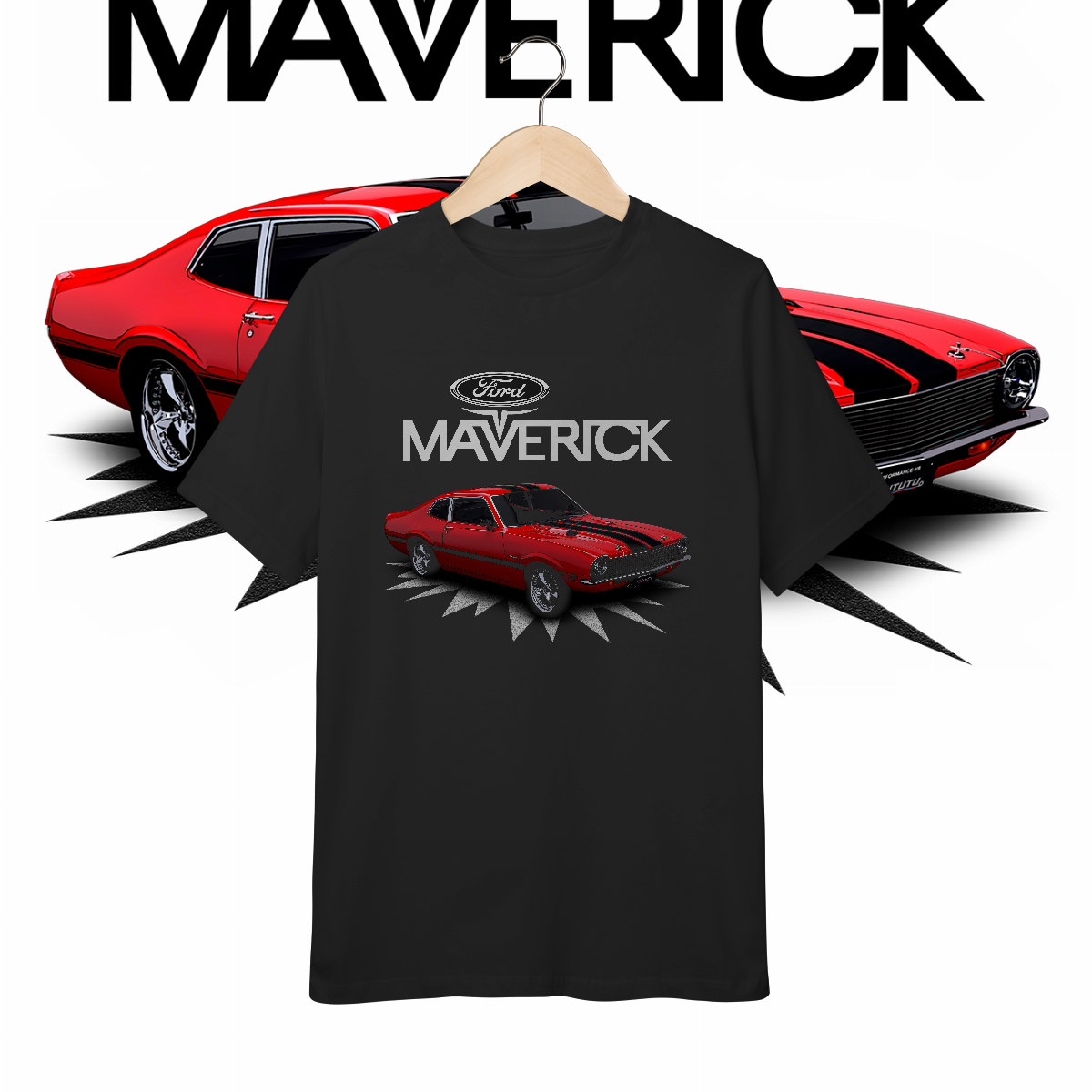 Camiseta Inf (10 a 14) - Maverick de Revista - STT016