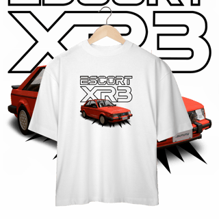 Camiseta Oversized - Escort de Revista - STT015