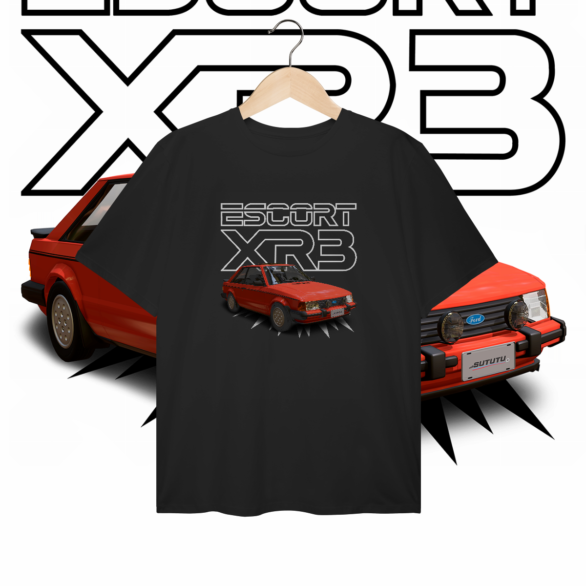 Camiseta Plus Size - Escort de Revista - STT015