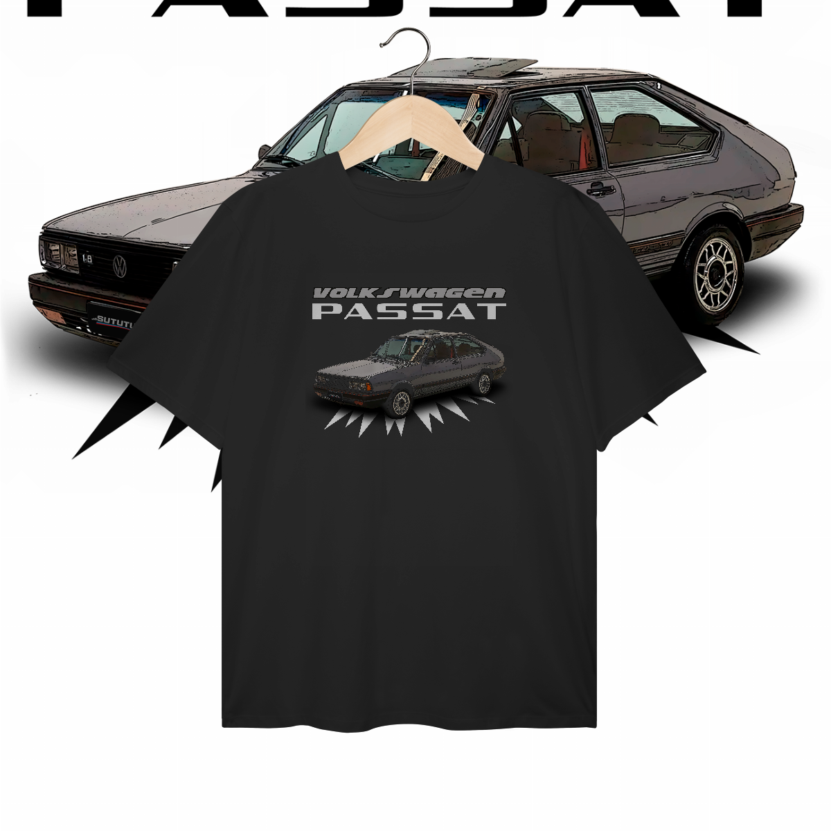 Camiseta Plus Size - Passat de Revista - STT019