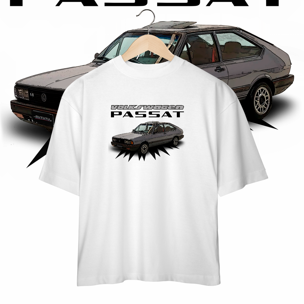 Camiseta Oversized - Passat de Revista - STT019