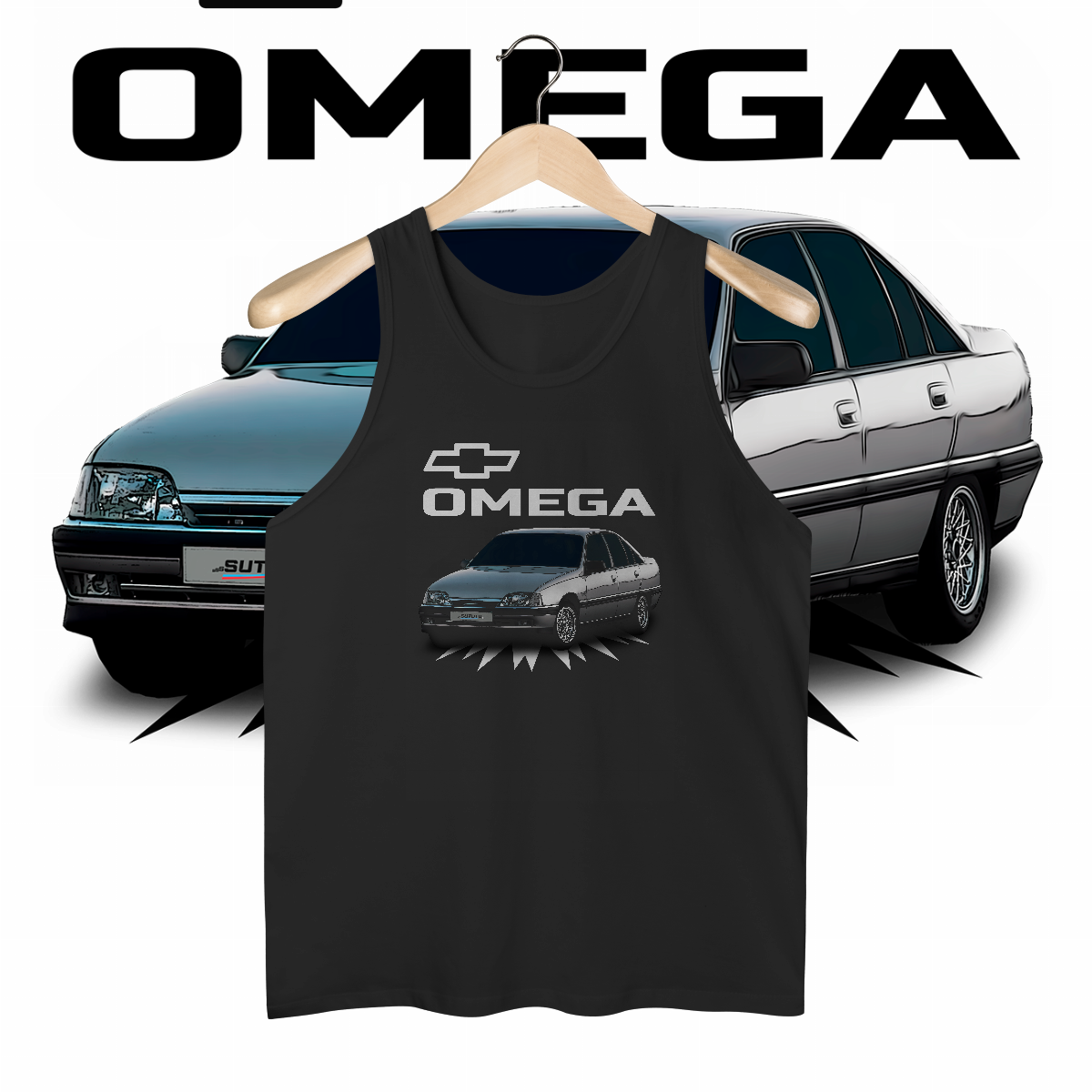 Regata Masculina - Omega de Revista - STT020