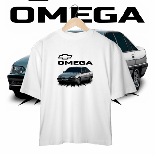 Camiseta Oversized - Omega de Revista - STT020