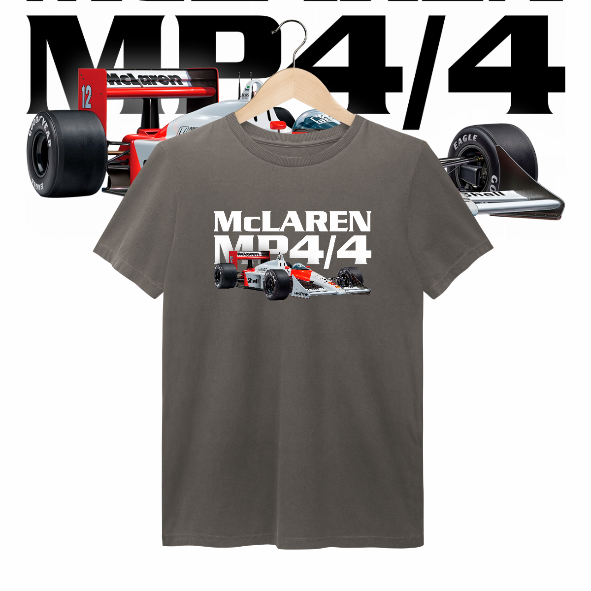 Camiseta Estonada - MP4/4 Ayrton Senna - STT012