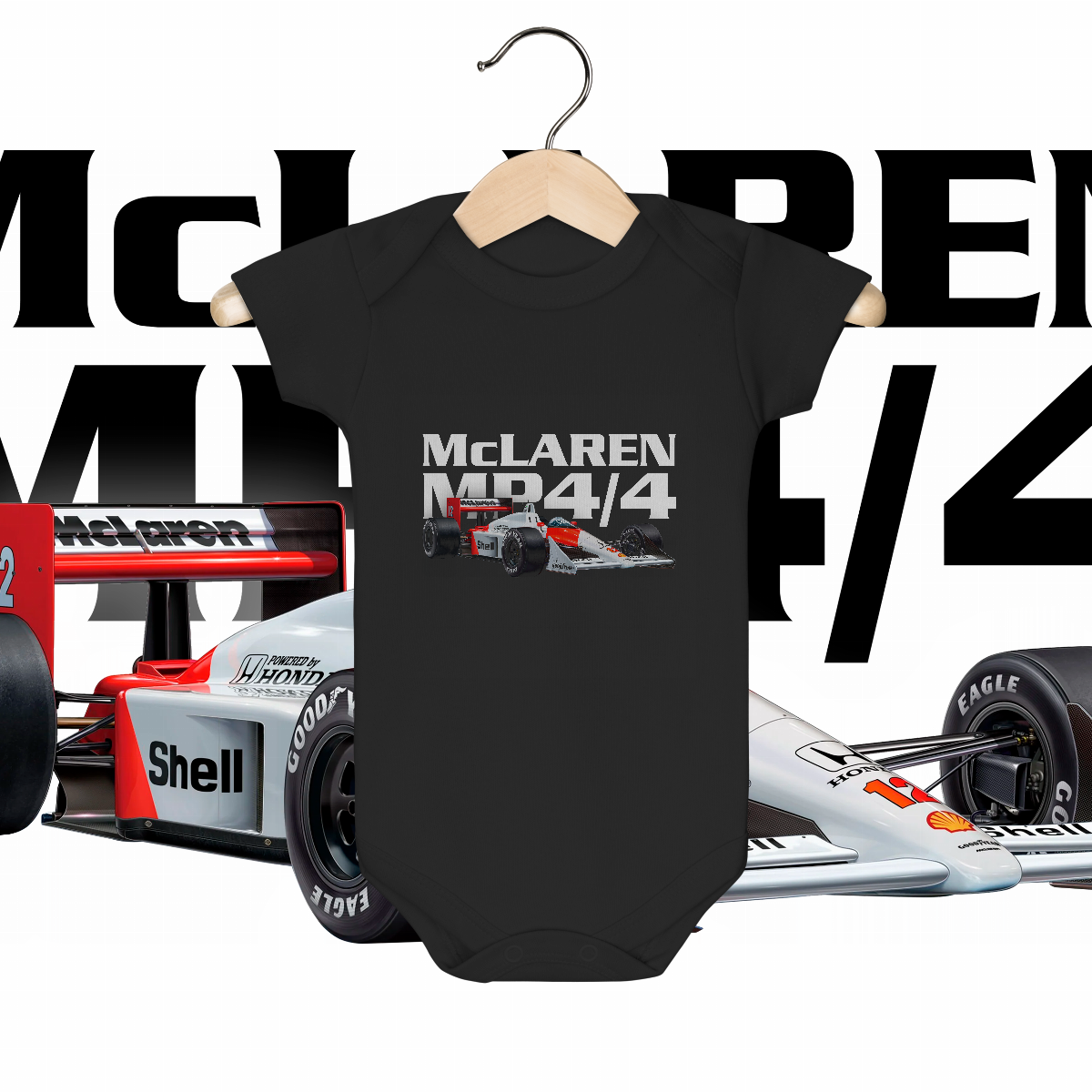 Body Infantil - MP4/4 Ayrton Senna - STT012