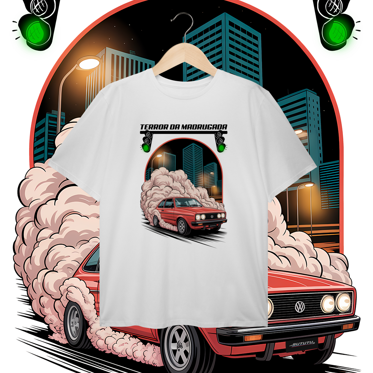 Camiseta Plus Size - Terror da Madrugada - STT021