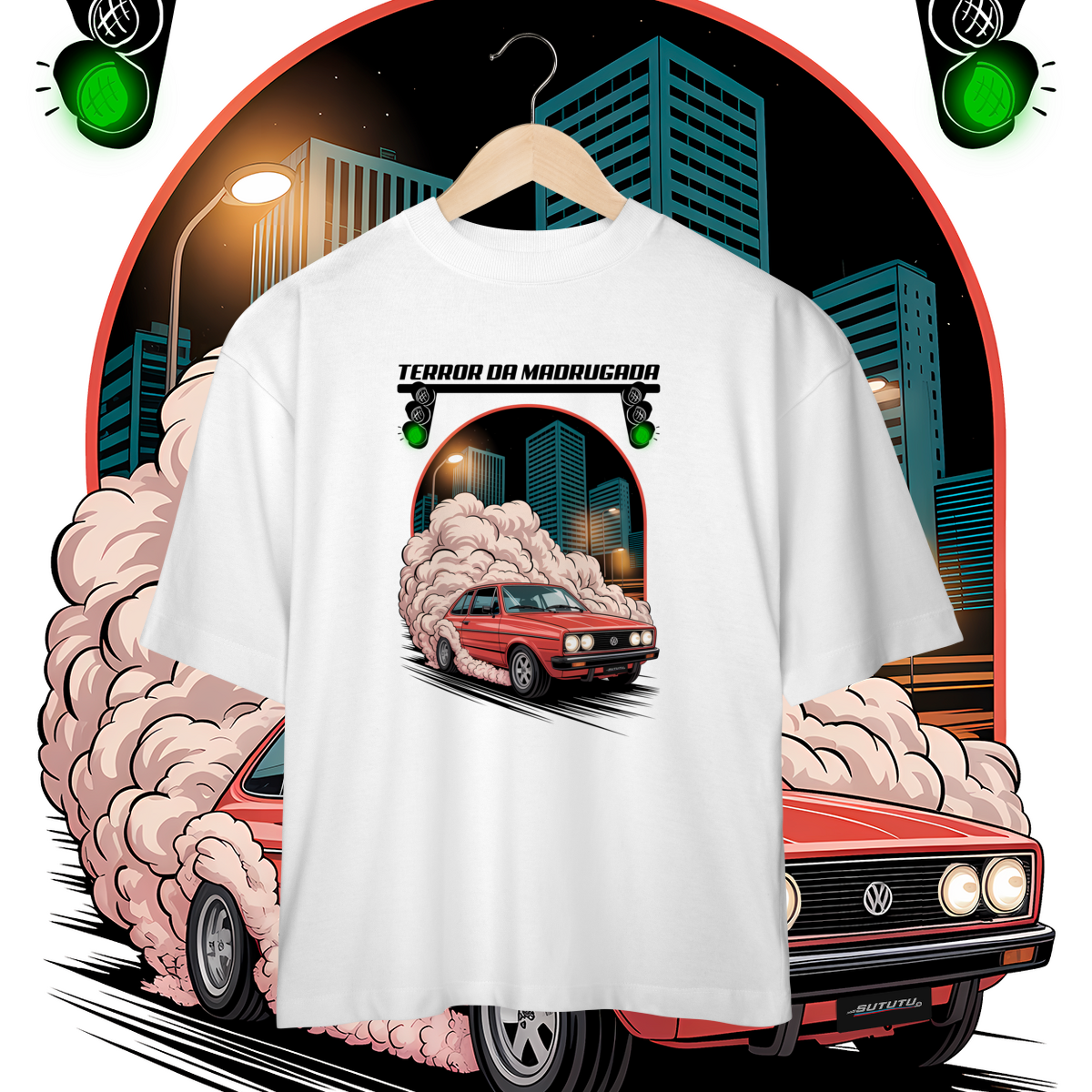 Camiseta Oversized - Terror da Madrugada - STT021
