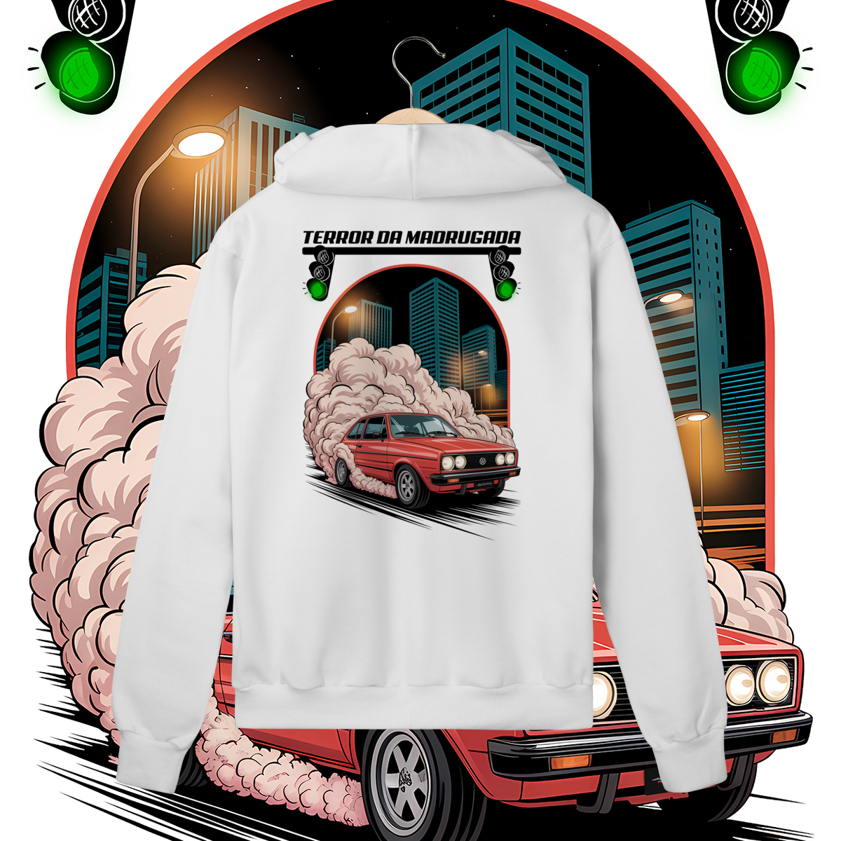 Moletom Com Zíper Prime - Terror da Madrugada - STT021