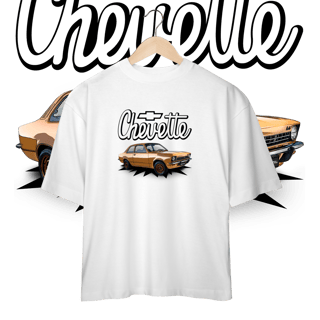 Camiseta Oversized - Chevette de Revista - STT008