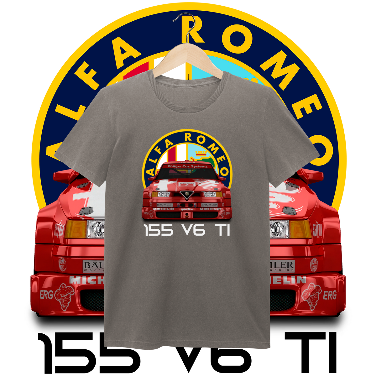 Baby Look Fem. Estonada - Alfa Romeo 155 V6 TI DTM - STT022