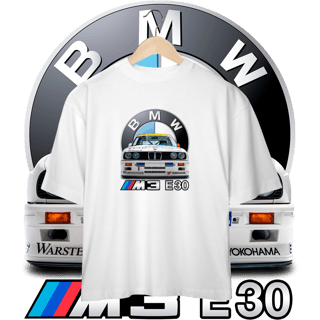 Camiseta Oversized - BMW M3 E30 DTM - STT025
