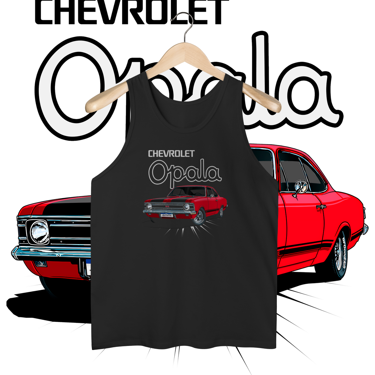 Regata Masculina - Opala de Revista - STT003