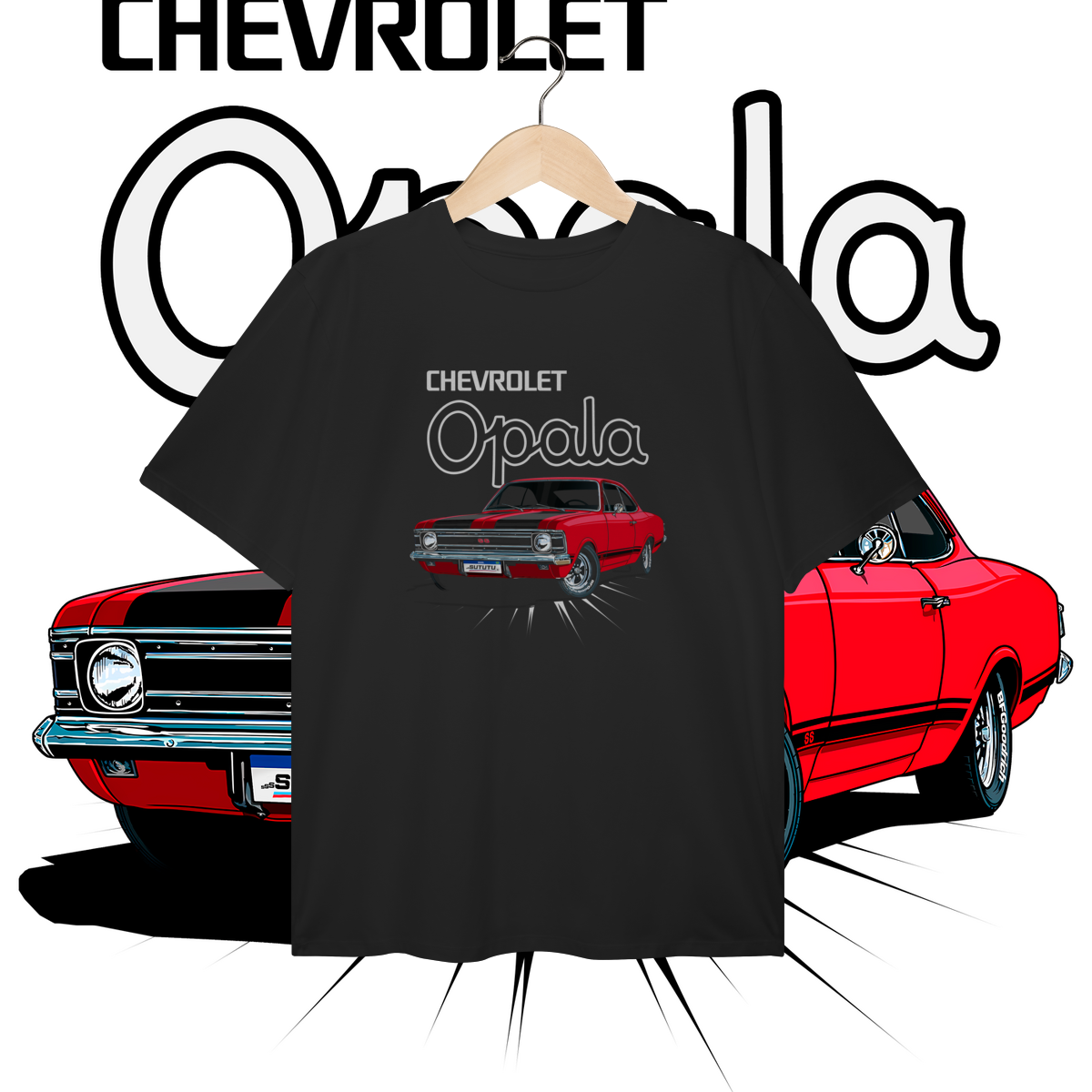 Camiseta Plus Size - Opala de Revista - STT003